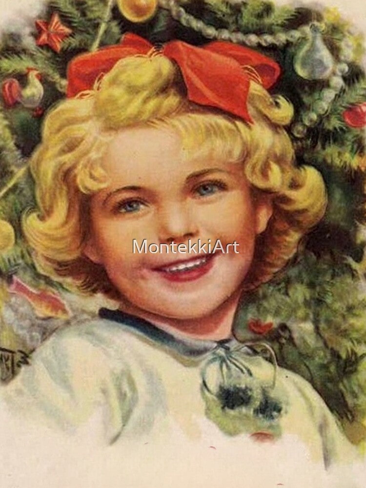 Vintage Retro Girls by MontekkiArt