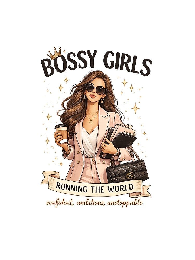 Bossy Girls Running The World | Confident Ambitious Unstoppable Woman by Echo_Lane
