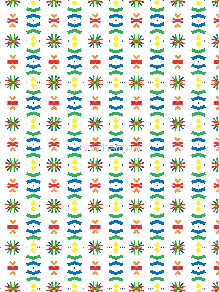 colorful event party holiday seamless repeat pattern by Abrahamjrnd