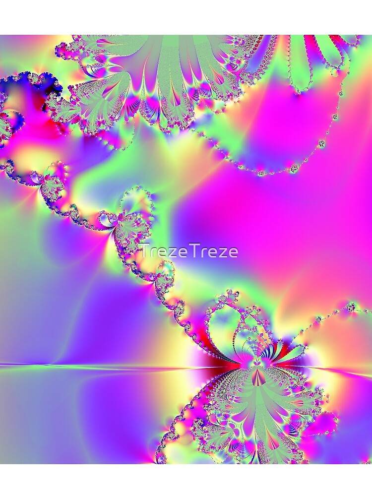 fractal art scape by TrezeTreze