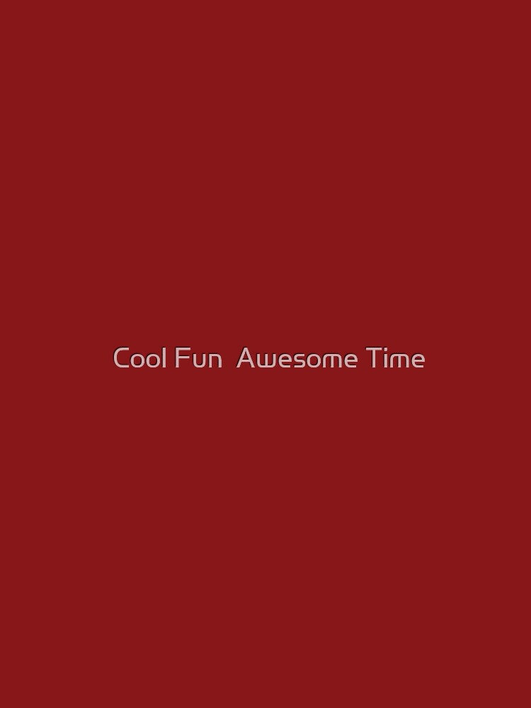 Ruby Red Solid Color by Cool Fun  Awesome Time