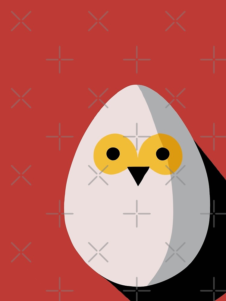 CHICKA egg minimal design by Peter3d .nl