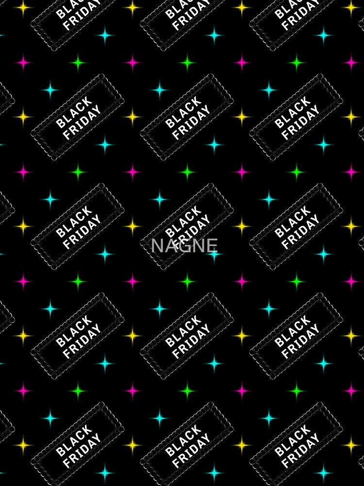 BLACK FRIDAY seamless pattern by NAGNE