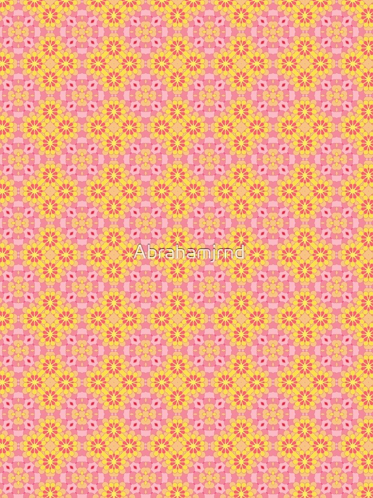 patterns flowers abstract pattern seamless colorful repeat by Abrahamjrnd