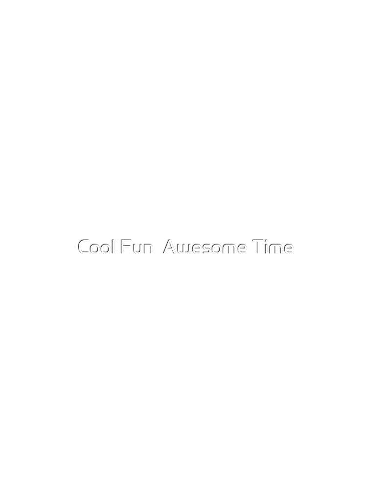 White Solid Color by Cool Fun  Awesome Time