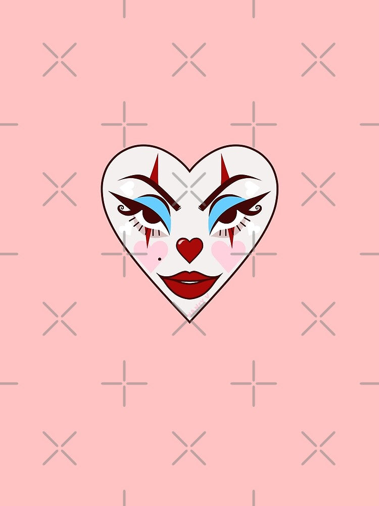 Clown Heart by nancyvheart / thelamehuman