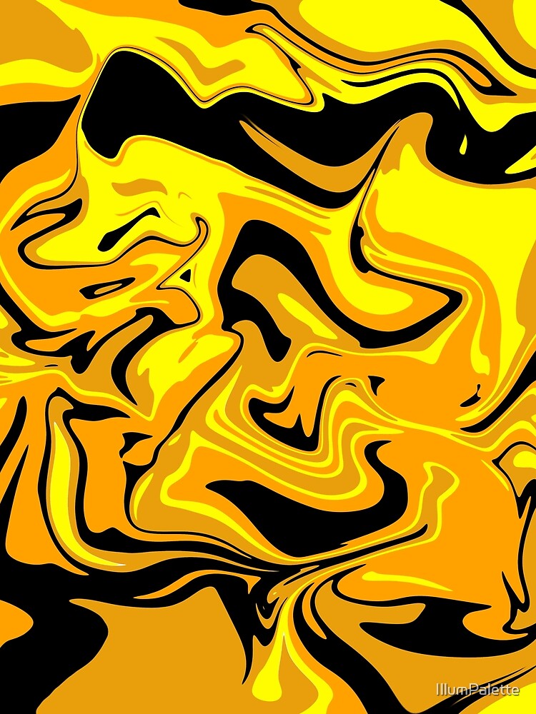 Yellow Ripples by IllumPalette
