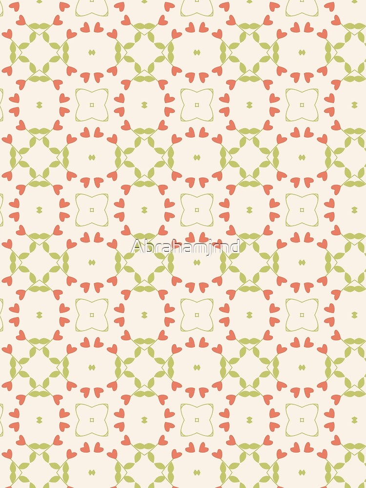 pattern floral vintage abstract seamless colorful repeat by Abrahamjrnd