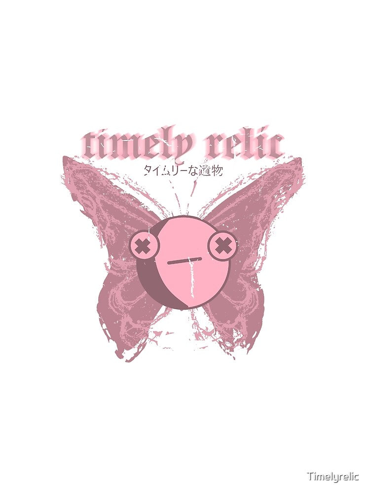 The Dead Pink Butterfly by Timelyrelic