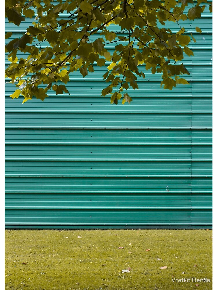 Green lines. by Vratko Benda
