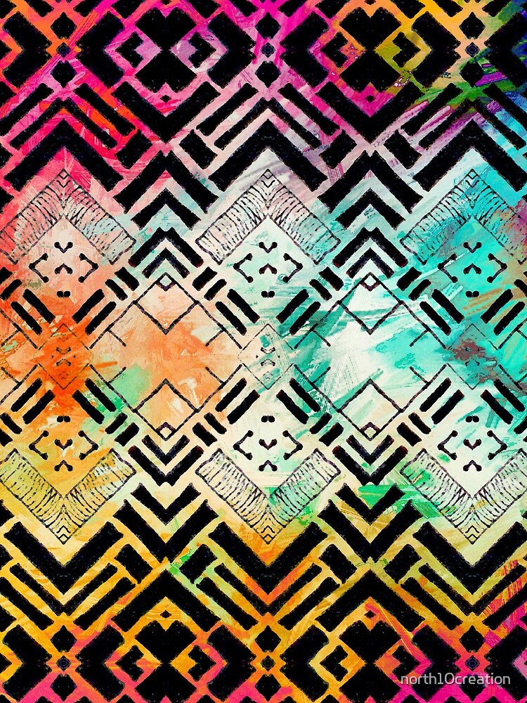 Rainbow Pattern by north10creation