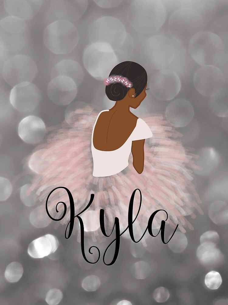 African American Ballerina Dancer Kyla by umeimages