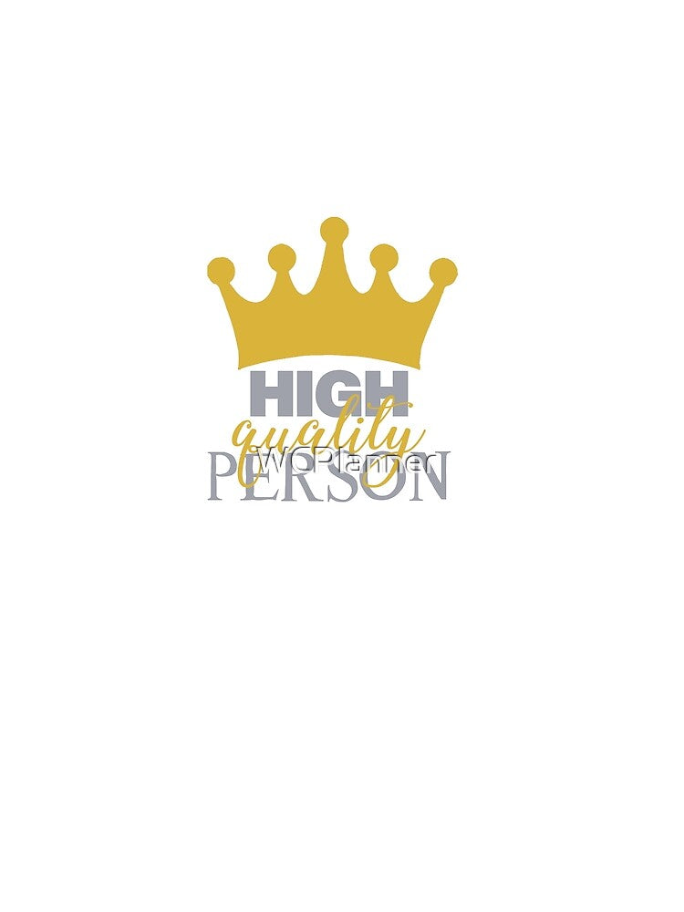High Quality Person by WCPlanner