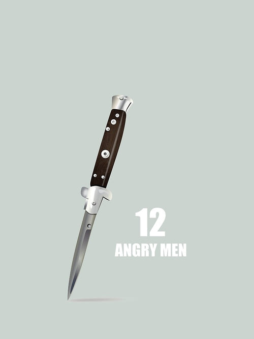 12 Angry Men - Alternative Movie Poster by MoviePosterBoy