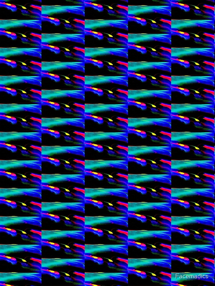 A 8 Balls Blur 2 Repeat (Facemadics colorful abstract photography) by Facemadics