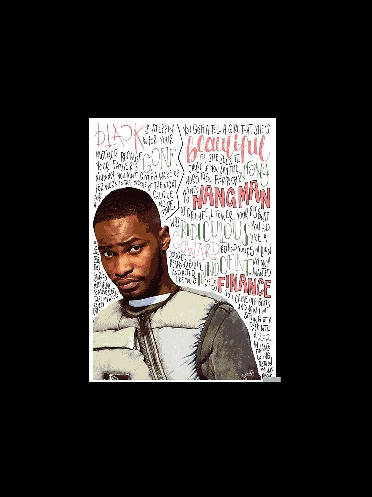 Dave the rapper Oversized by Leehower