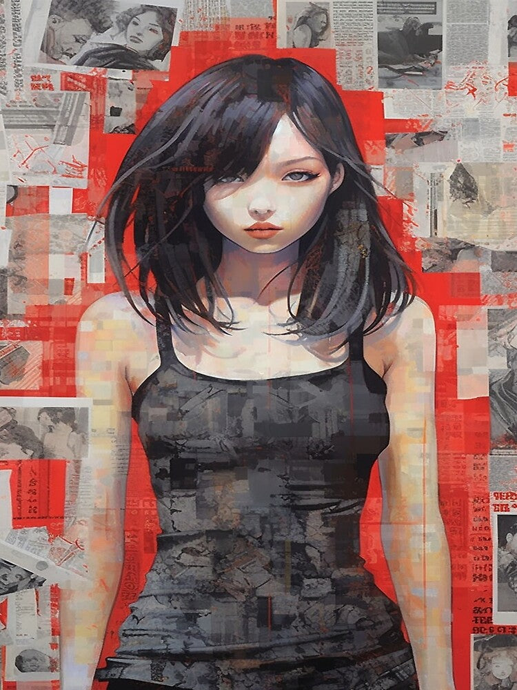 Ink and News (variant) by PinUpPavilion