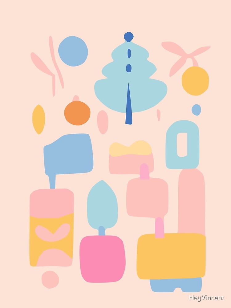 Pink / Yellow by HeyVincent