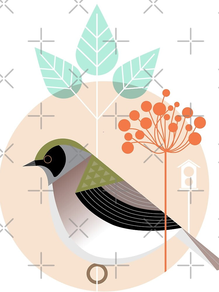 Minimalist Bird Art by SurfolioPrints