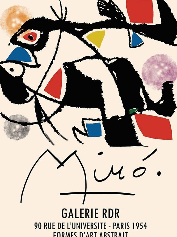 Joan Miro lithograph Iconic by rebekawood