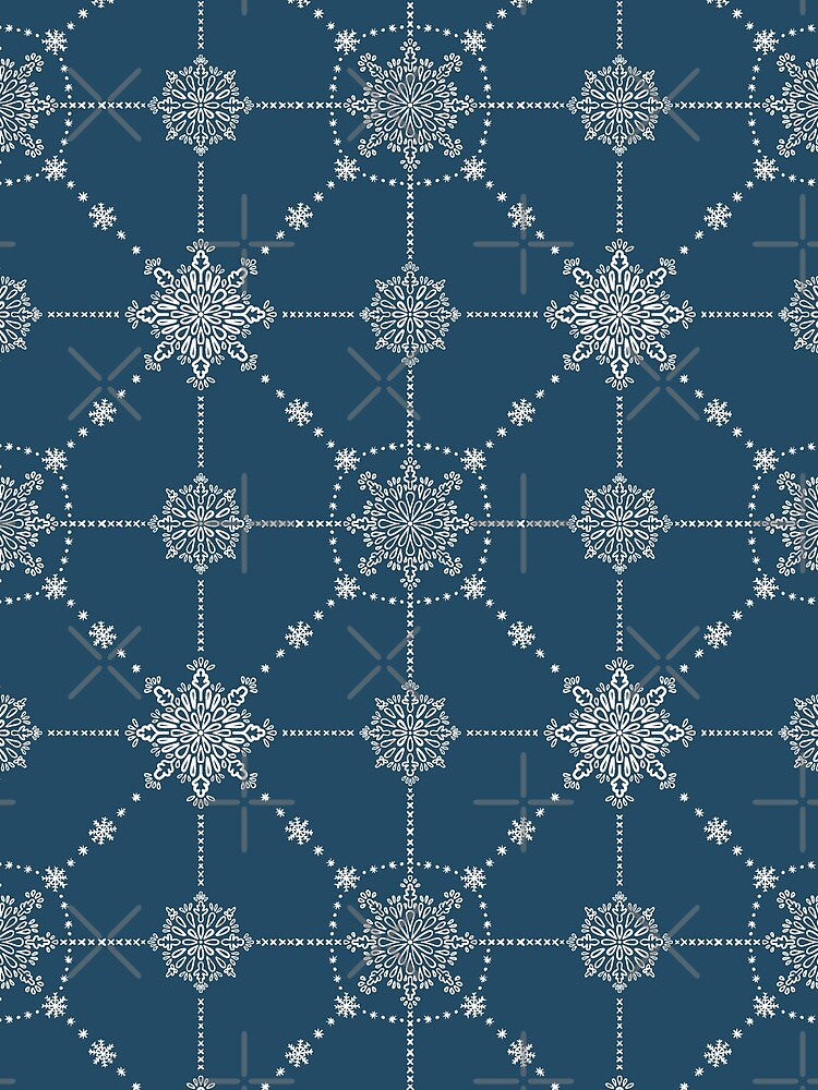Snowflake pattern #1 by Patternifly