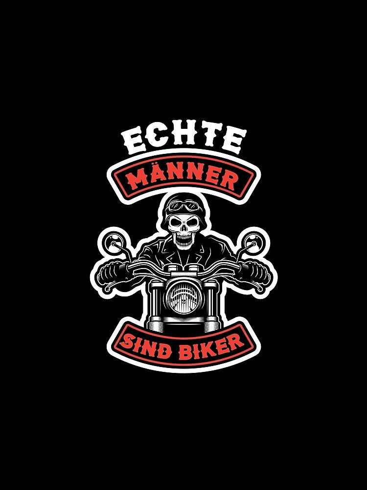 Real Men Are Bikers by Tobias Langner