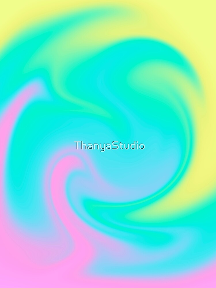 Pastel Cotton Candy / Tie-dye by ThanyaStudio