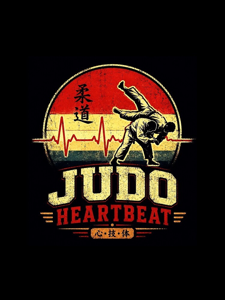Judo Heartbeat vintage by AlejandroRay