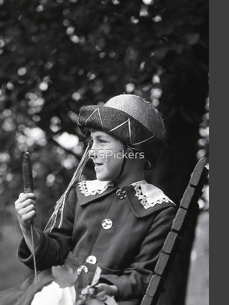 Vintage Girl with Corndog by BGPickers