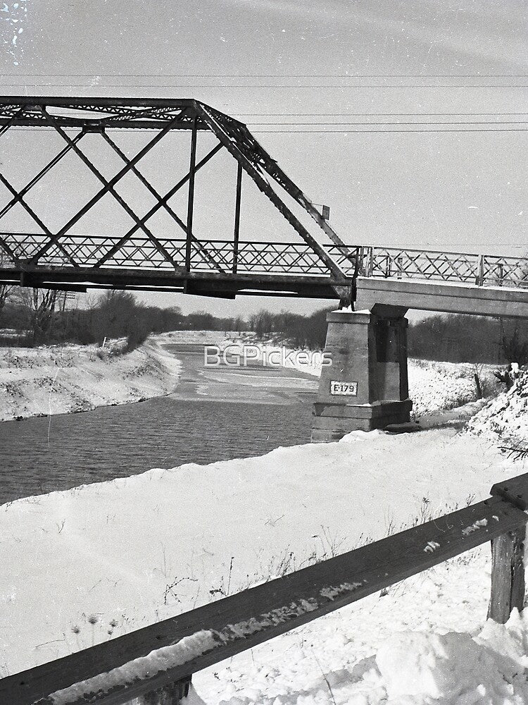 Vintage Winter Bridge by BGPickers