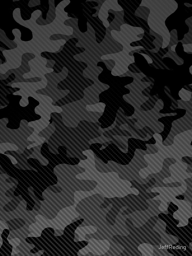 Minimal Carbon Camo Icon – Clean Tactical Pattern Sticker Design by Road To Track