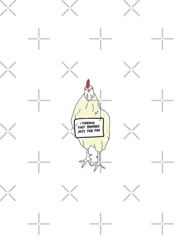CHIKEN FUNNY FUNNY STUFF Tiny humans by Tropical Blood