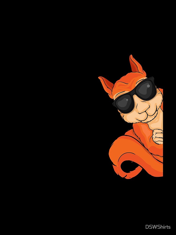 Cool Squirrel Gift Kids Funny Squirrel by DSWShirts