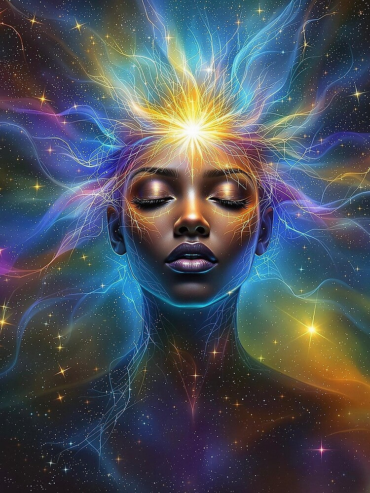 Black Galaxy Feminine Energy by ABlackGalaxy