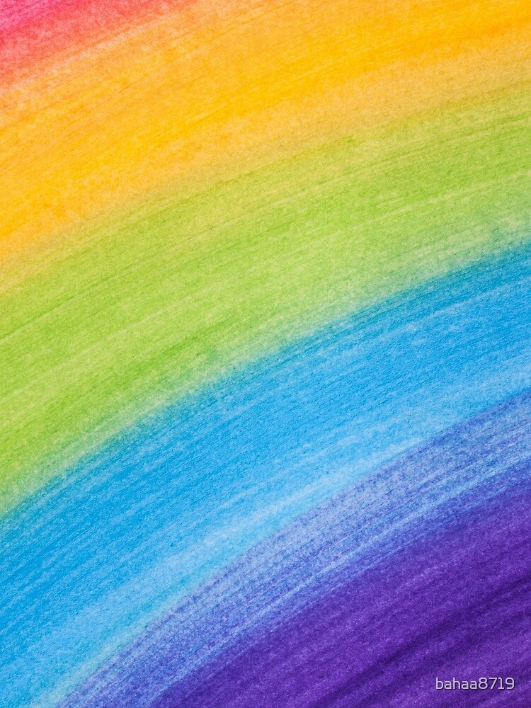 quater circle  of colorful Rainbow by bahaa8719