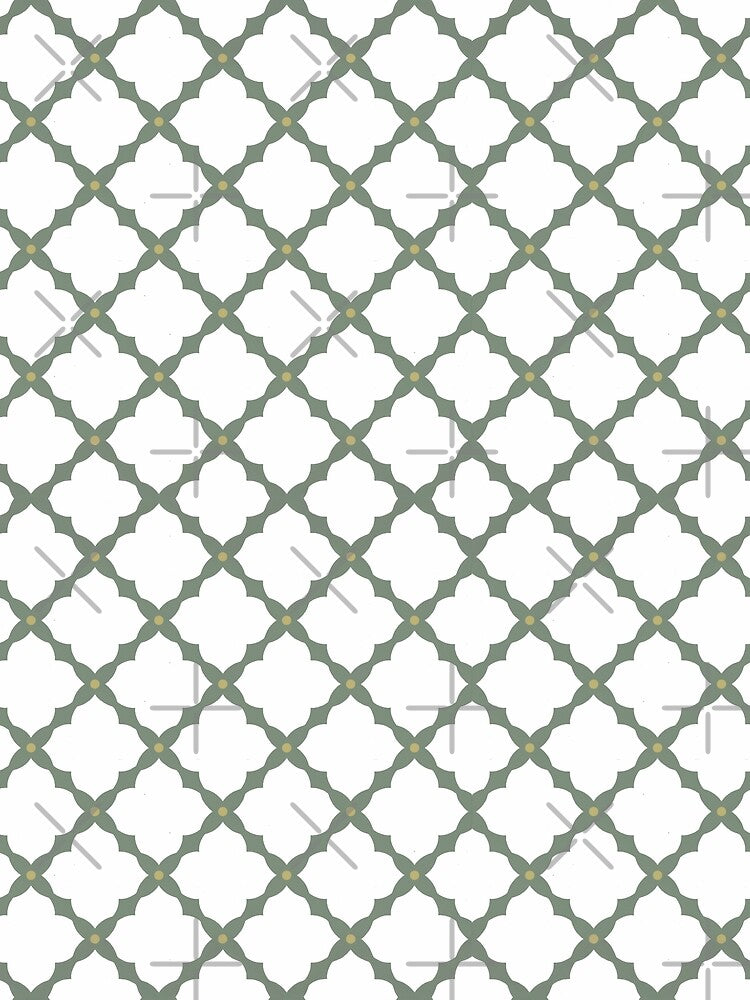 Soft Sage Lattice Pattern by yara.lahdo