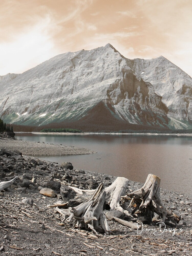Mountain At Dusk by oceandesignsfx