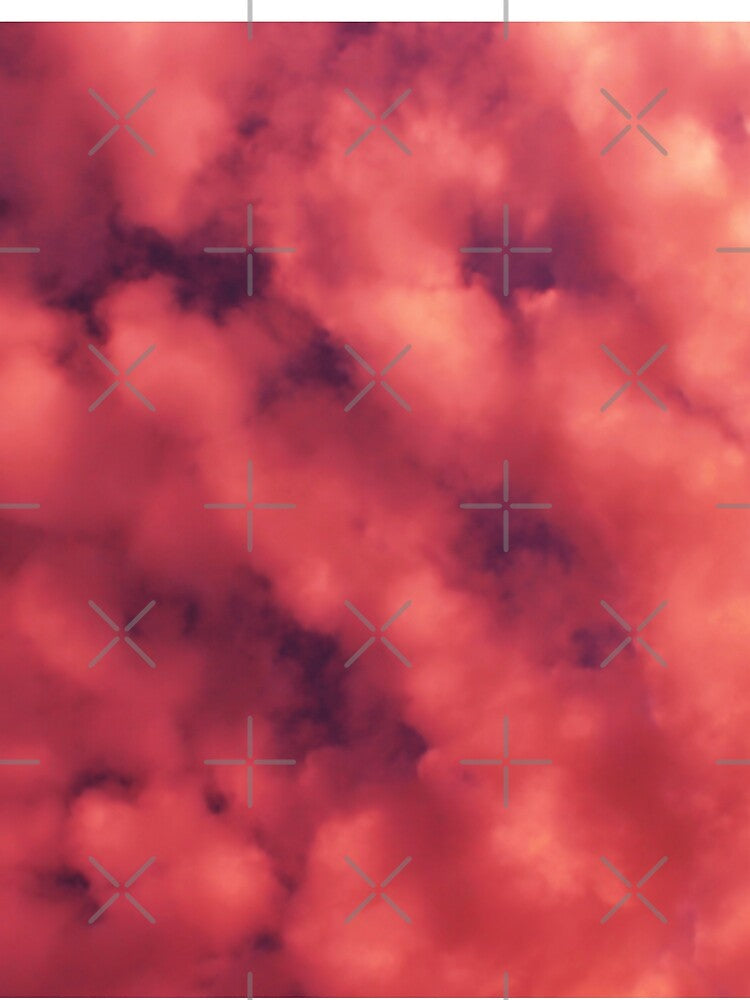 Cloudy Red Sky by Floramisu