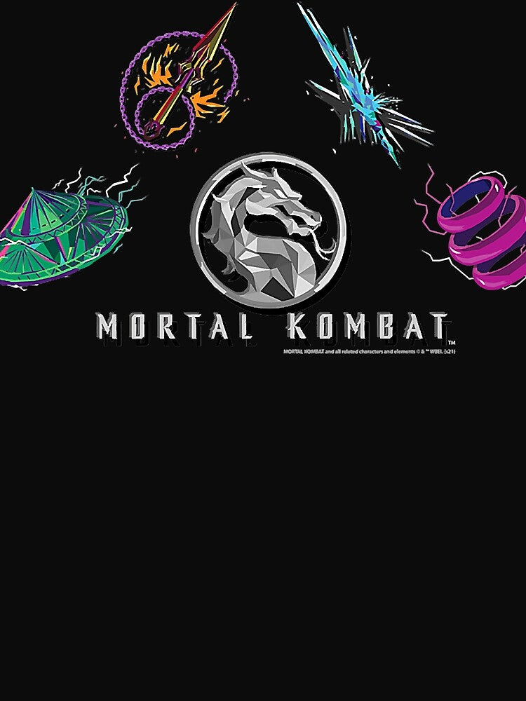Kombat Icons Premium T-Shirt by darlenevincent