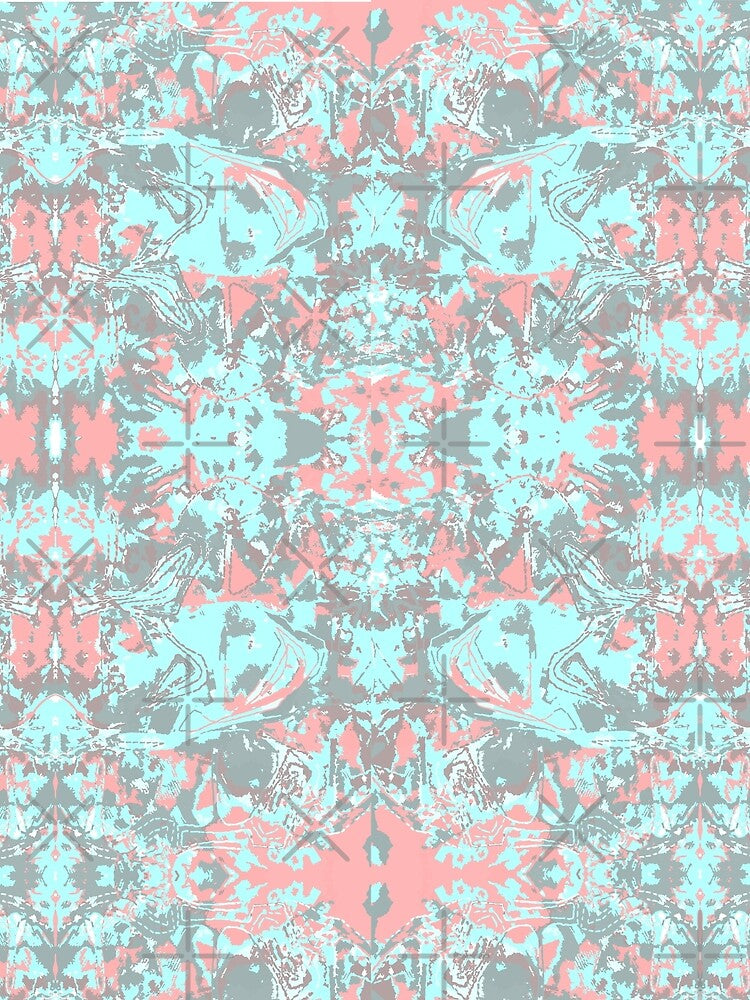 Abstract Mint Tropical Exclusive Pattern by LIRAZ ZIV