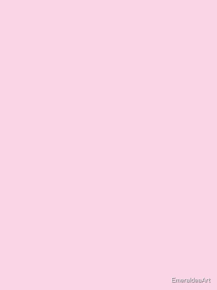 Candy Floss – Soft Pink Cotton Candy Solid Color Design by EmeraldeaArt
