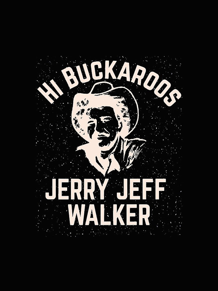 Hi Buckaroos Jerry Jeff Walker Premium by lylehoa