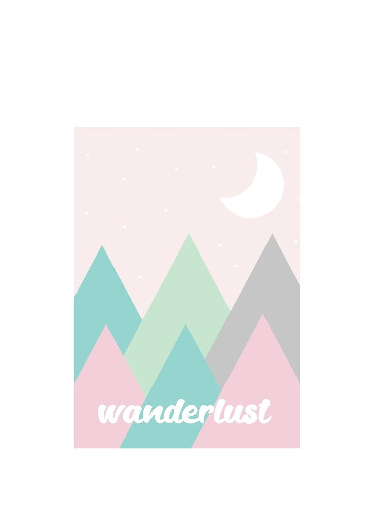 Minimal wanderlust design by ZeeshanDesignz