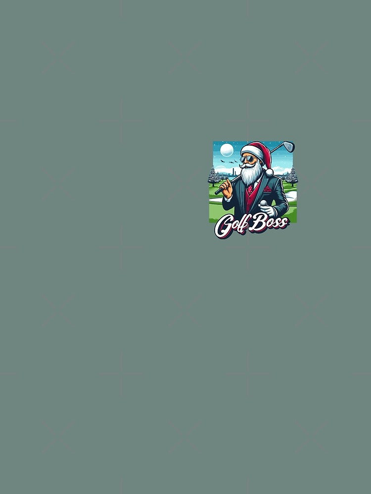 Cool Santa Claus Golf Boss For Christmas Gift by Daqomm