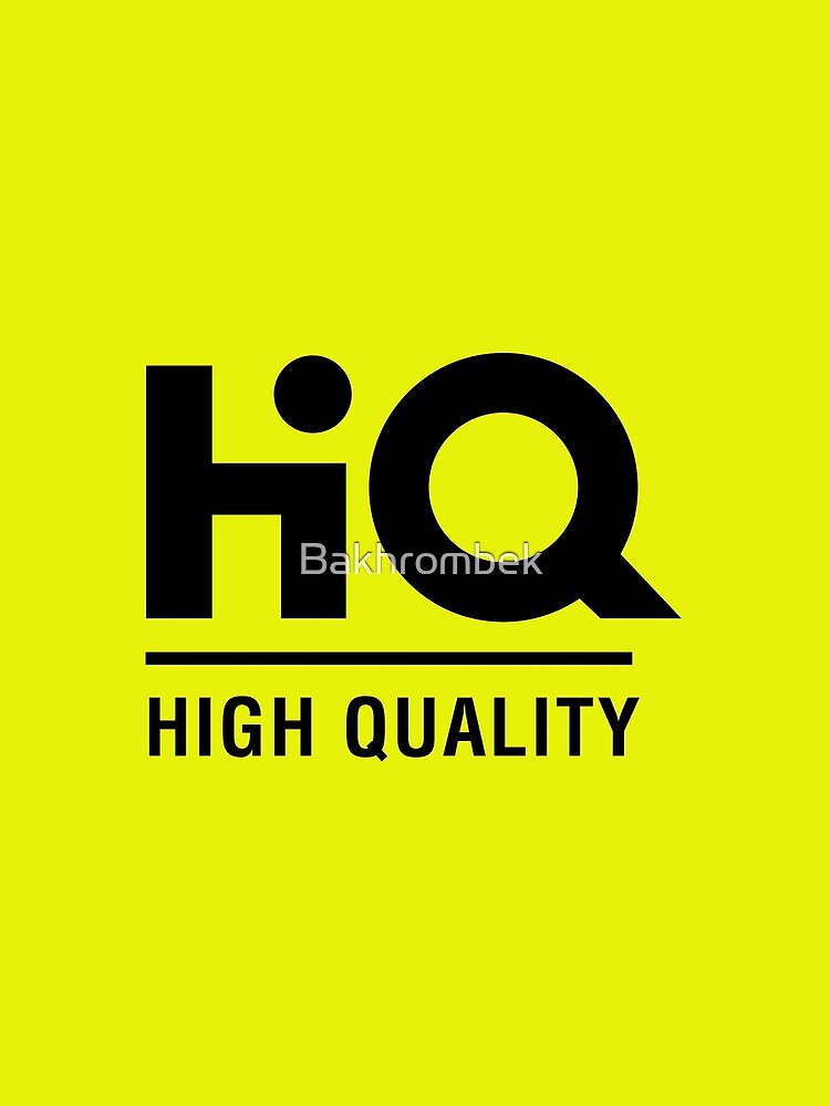 HIGH QUALITY by Bakhrombek