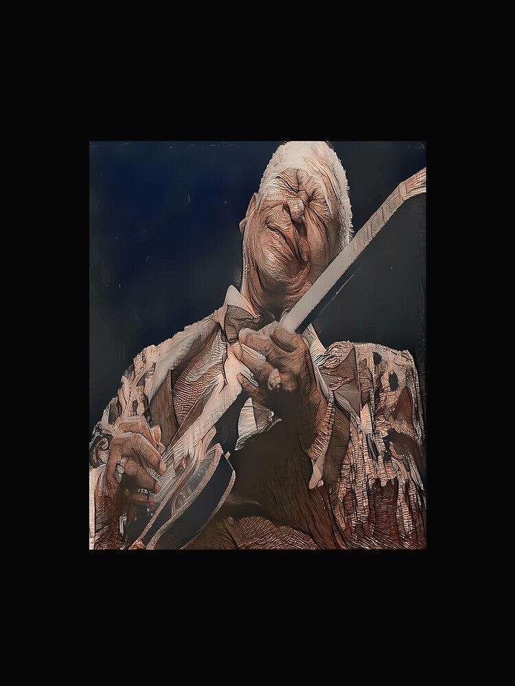 Bb-King-Illustration-Premium-Design by rafaelmona99