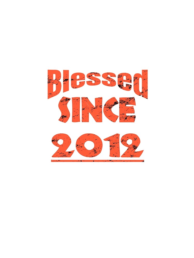 Birthday Gift Born in 2012 Birthday Gift T-Shirt by VG14