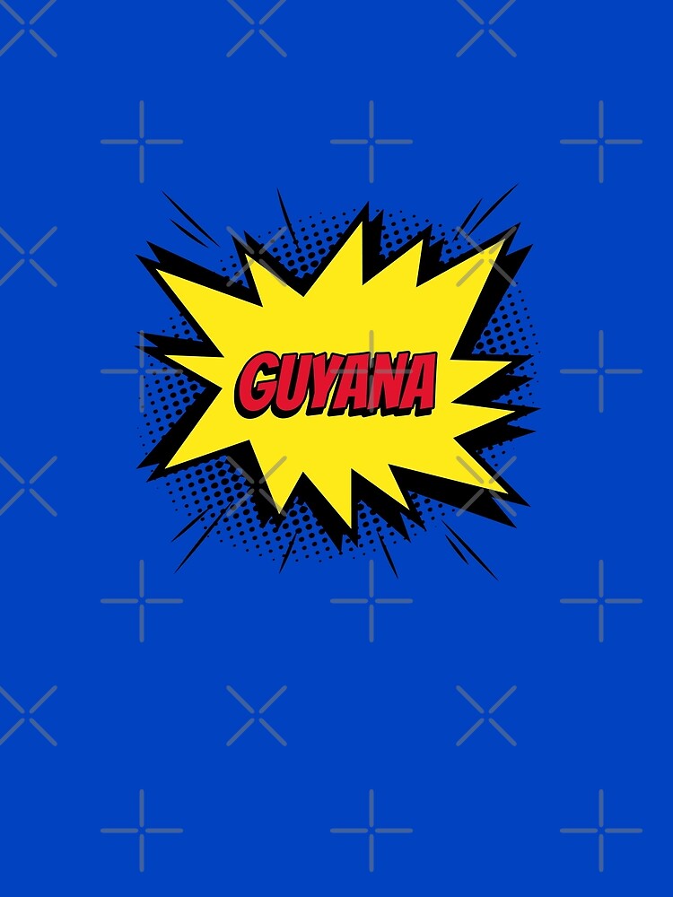 Guyana comic kapow style artwork by CreatedbyJR