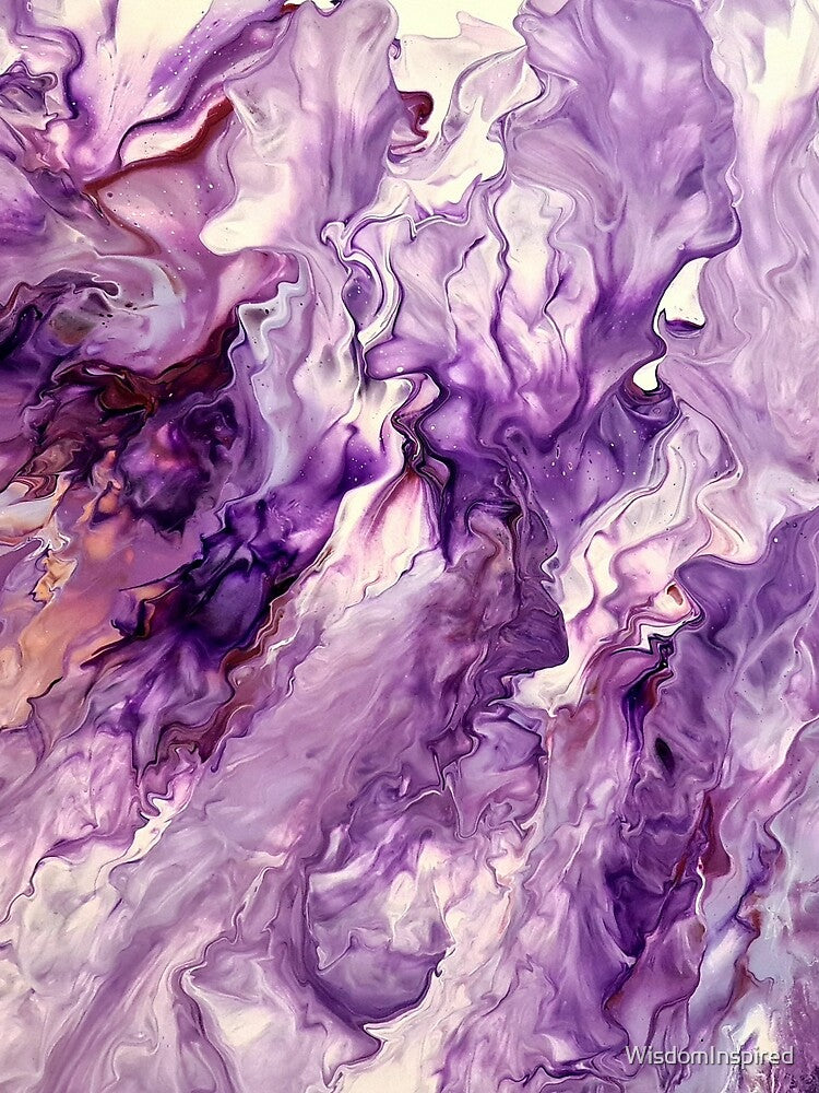 Wispy Pastel 3D Abstract Pattern by WisdomInspired
