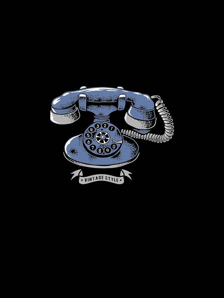 Vintage Style Phone - Awesome vintage phone lover Gift by Teenation9